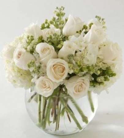 SIMPLY BEAUTIFUL; Bowl of fresh white winter delights!