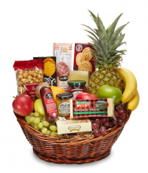 Fruit and Gourmet Basket $125.95
