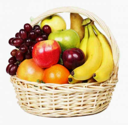 Fruit basket Assortment of fresh fruit 