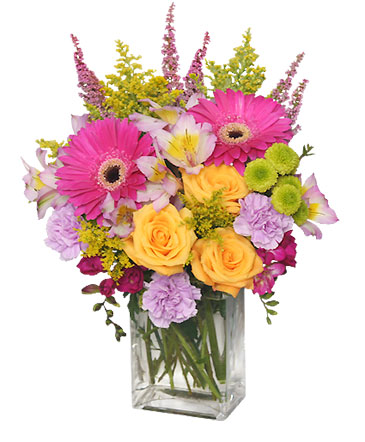 FRUIT COCKTAIL Floral Bouquet in Riverside, CA | Willow Branch Florist of Riverside