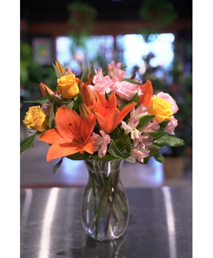 Fruit Cocktail  Locally Grown Lilies 