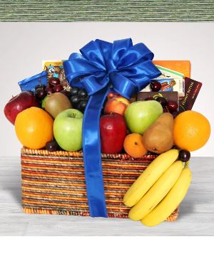 FRUIT & GOURMET SNACK BASKET gifts