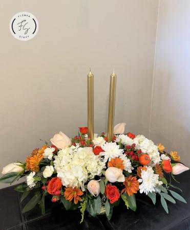 FS Fall Golden Centerpiece