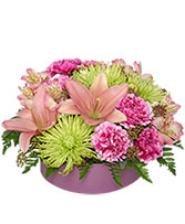 Pink Sherbert Floral Arrangement