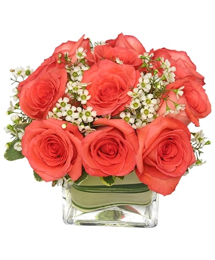 Coral Pink Perfection Bouquet