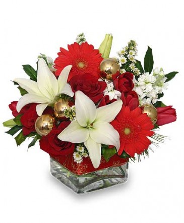 DECEMBER DREAMS Arrangement in Darien, CT | DARIEN FLOWERS