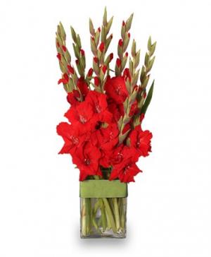 Glad You're My Dad Gladiolus Vase