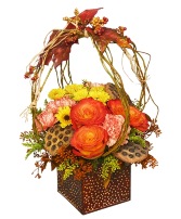 LEAVES OF AUTUMN Flower Arrangement
