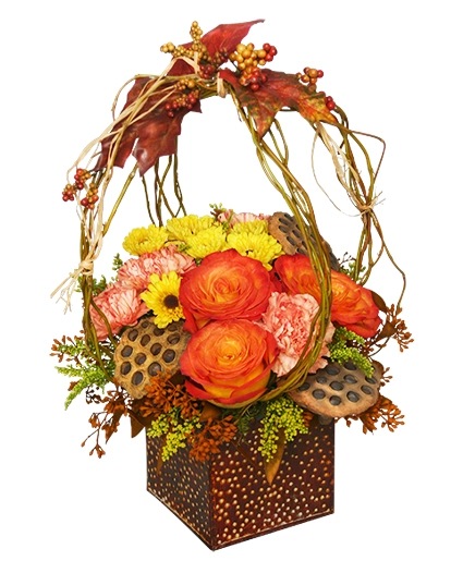LEAVES OF AUTUMN Flower Arrangement