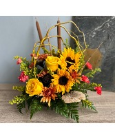 FSN- November's Crown Centerpiece Arrangement