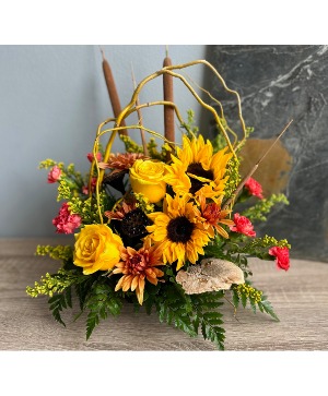 FSN- November's Crown Centerpiece Arrangement