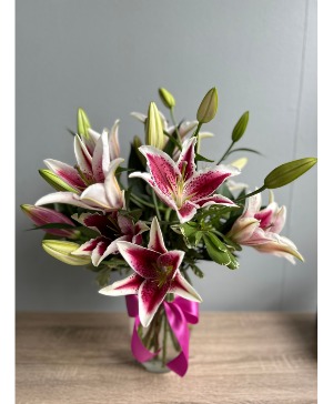 Stargazers a Stunning  Vase Arrangement 