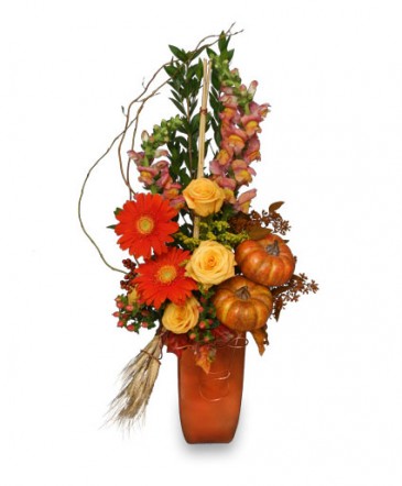 Toasted Pumpkin Fall Flowers in Dunnellon, FL | Blue Creek Florist Dunnellon
