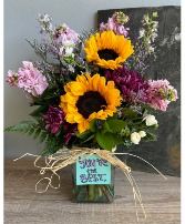 FSN- You're the BEST Vase Arrangement 