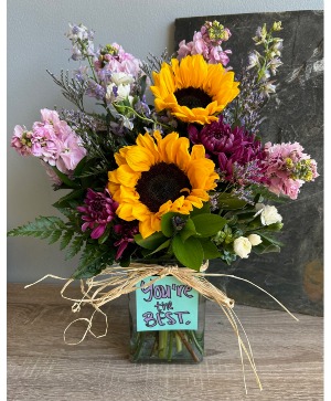 FSN- You're the BEST Vase Arrangement 