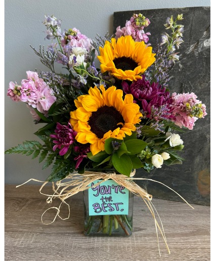 FSN- You're the BEST Vase Arrangement 