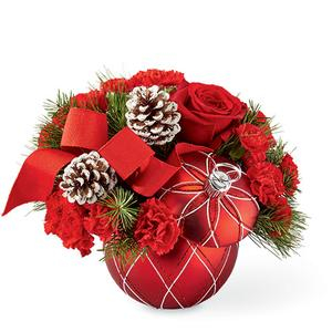 FTD 2020 Holiday Ornament Floral 