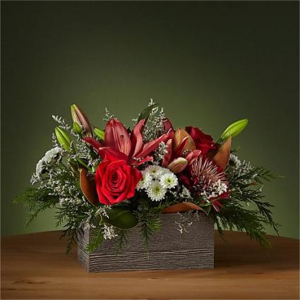 FTD DRESS THE MANTEL BOUQUET CHRISTMAS