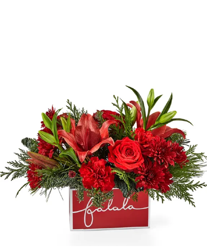 FTD fa-la-la box Arrangement FTD fa-la-la box Arrangement