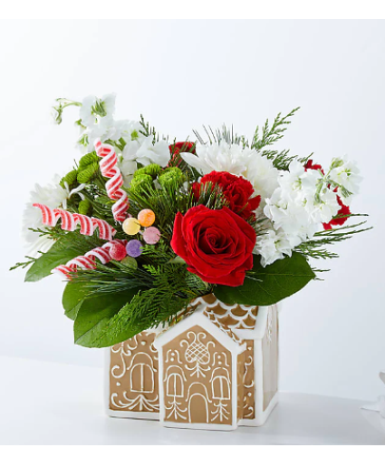FTD Gingerbread Dream Bouquet Vase