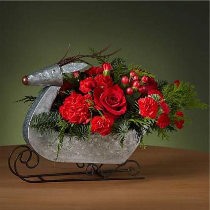 FTD PRANCER BOUQUET CHRISTMAS