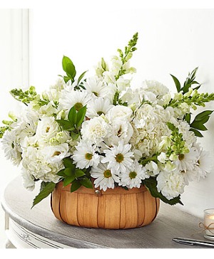 FTD Pure Ivory Basket 