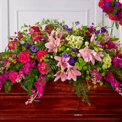 FTD Radiant Tribute Casket Spray 