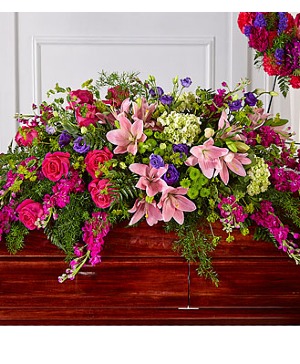 FTD Radiant Tribute Casket Spray 