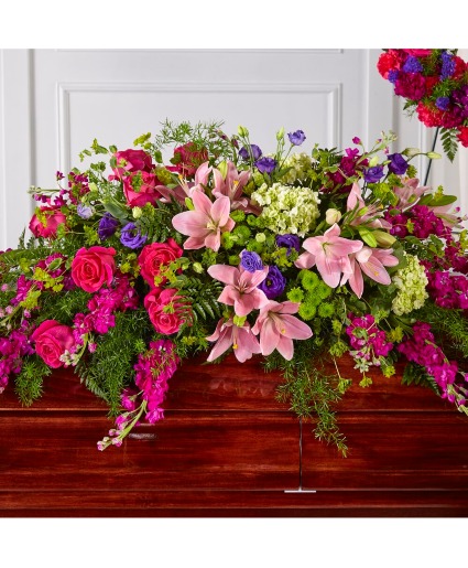 FTD Radiant Tribute Casket Spray S5279