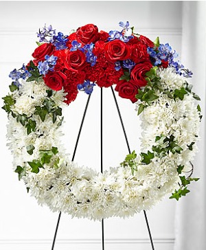 FTD Star Spangled Wreath 