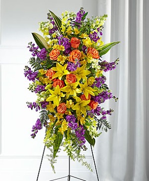 FTD Thoughtful Prayers Standing Spray 