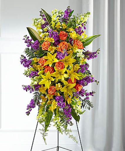 FTD Thoughtful Prayers Standing Spray 
