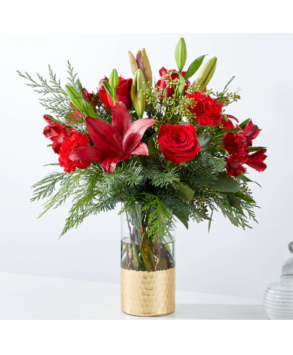 FTD Tidings of Joy Bouquet Vase