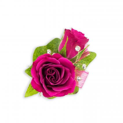 Fuchsia Boutonniere 