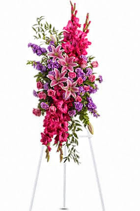 Fuchsia Farewell Standing Spray