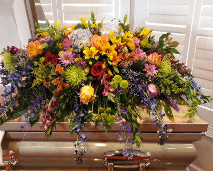 full garden casket blanket casket blanket in all colors