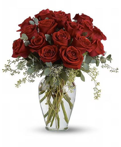 Full Heart - 16 Premium Red Roses 