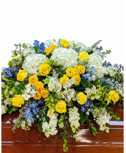Full of life Casket Spray 