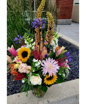 Full Of Life Summer Vase  