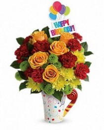 Fun 'n Festive Bouquet Flower Arrangement