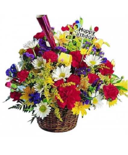 Fun Time Birthday Bouquet FHF-B912 Fresh Flower Arrangement (Local Delivery Area Only)