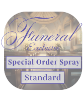 Funeral Home Exclusive Special Standard Spray Funeral Spray