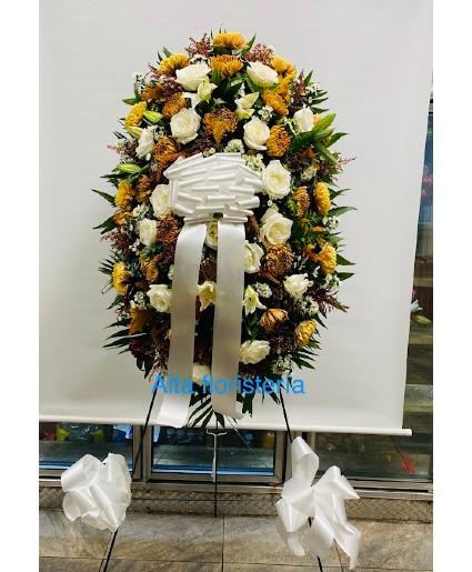 funeral standing spray Sympathy standing