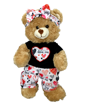 "Funky Hearts" Outfit (16") 