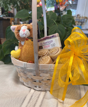 Fur-ever friends gift basket