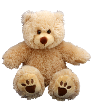 "Furry" Brown Bear (16") 
