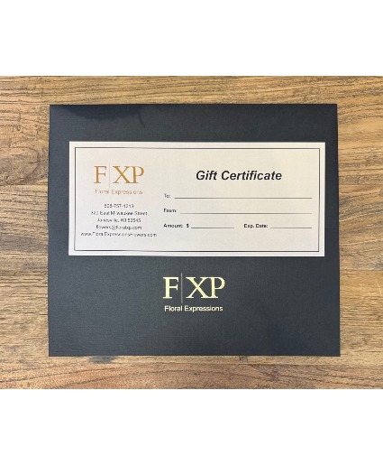F|XP Gift Certificate 