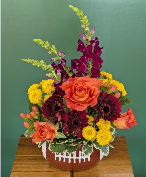 Game Day Glory Football Arrangement 