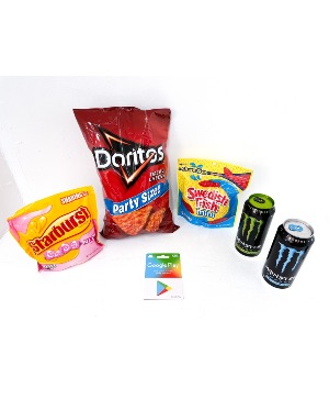  Gamer's Package (Option B) Gift Basket