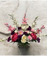 Garden Angel Centerpiece Silk Sympathy Collection
